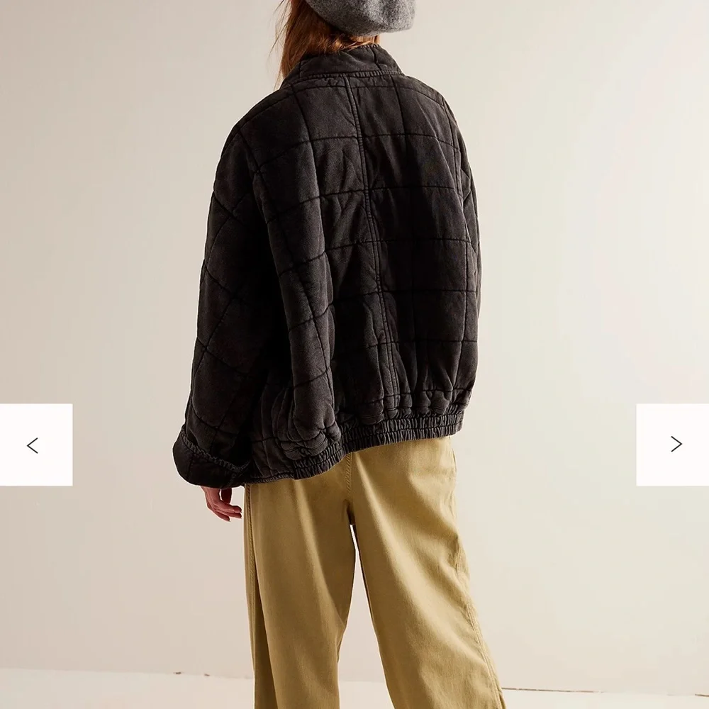 Free People Dolman Quilted Knit Jacket - Picture 5 of 5